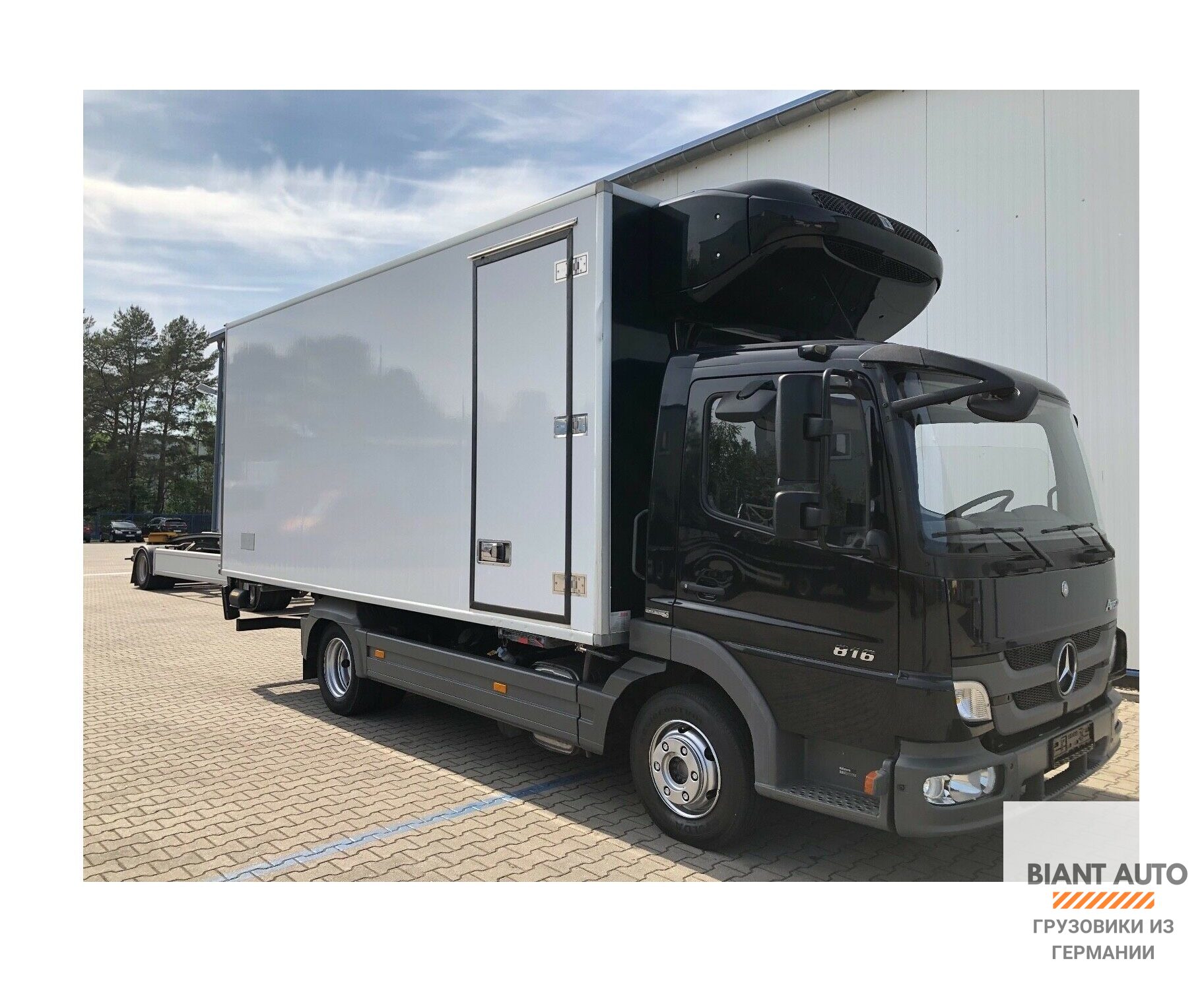 Mercedes Atego 816L, 2013, Рефрижератор , из Германии. Компания BIANT AUTO  Грузовики из Германии