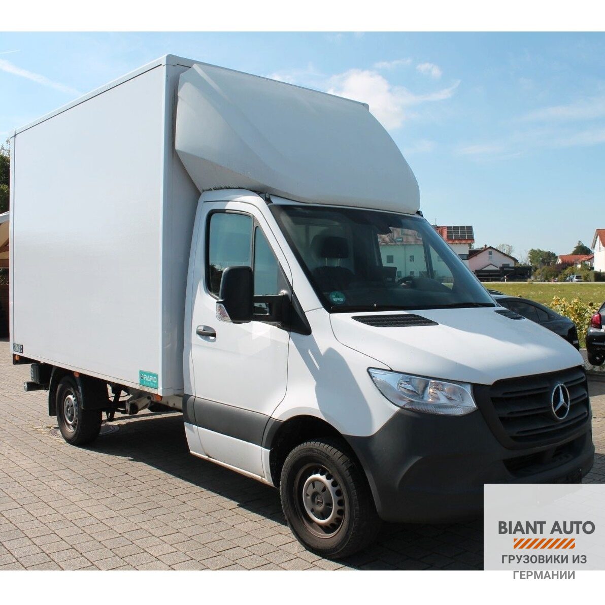 Mercedes-Benz Sprinter 316 CDI Maxi Koffer, 2020г, фургон с гидробортом, из  Германии. Компания BIANT AUTO Грузовики из Германии