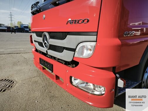 MERCEDES ATEGO 822L, 2012 г.в, фургон с гидробортом
