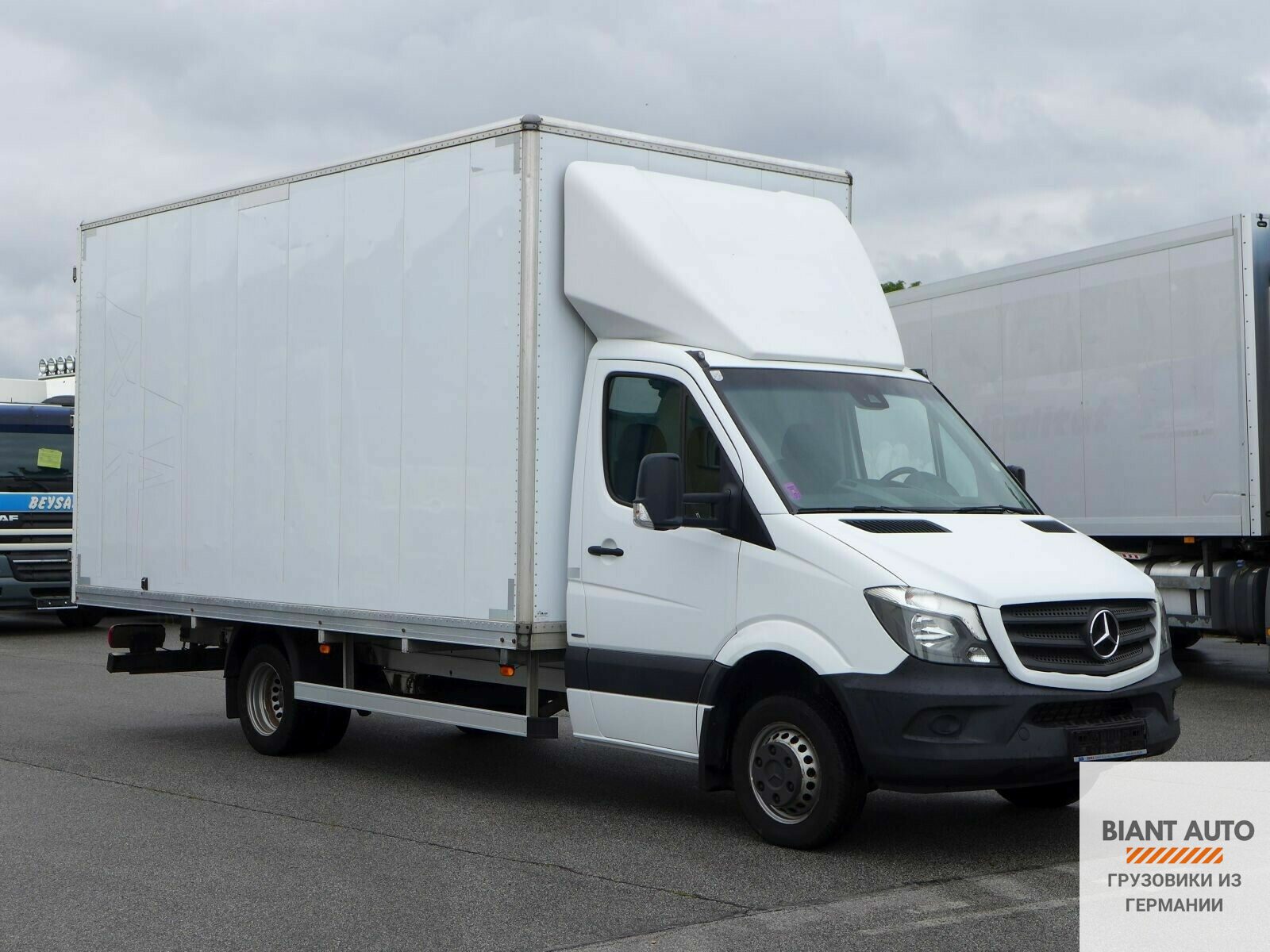 Mercedes Sprinter 516, 2016г, фургон, из Германии. Компания BIANT AUTO  Грузовики из Германии