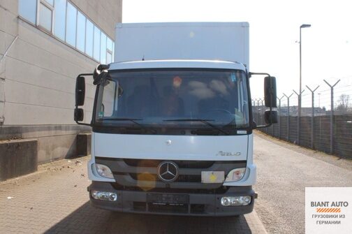 Mercedes Atego 816, 2011 г.в. мебельный фургон с гидробортом