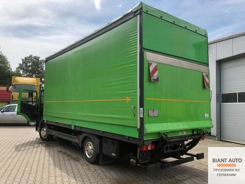 Mercedes Atego 816  2014 г.в., Тентованный шторный с гидробортом